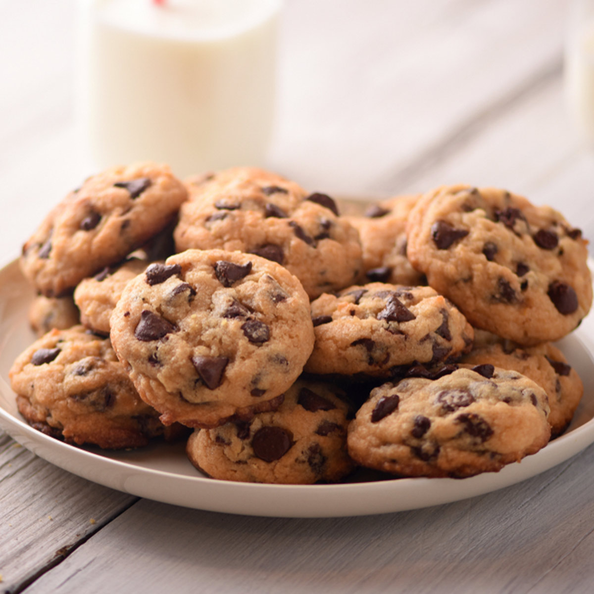 Chocolate Chips Caramel Cookies Bakery